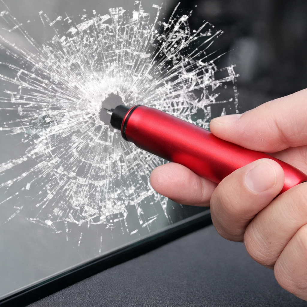 LifeHammer 2w1 – młotek bezpieczeństwa i nóż do pasów